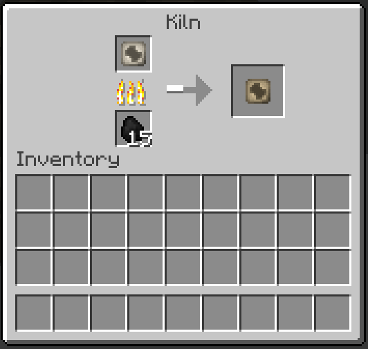 The interface of the kiln.